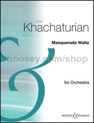Masquerade Waltz Orchestra sheet music cover